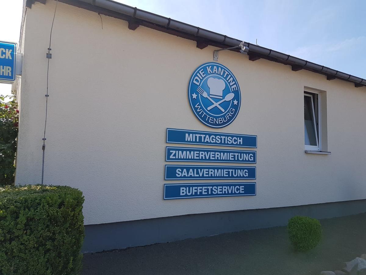 Die Kantine Wittenburg Zimmervermietung Und Hostel エクステリア 写真